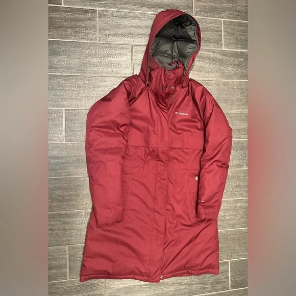 Women's Columbia Suttle Mountain Hooded Puffer Parka. - Picture 4 of 5